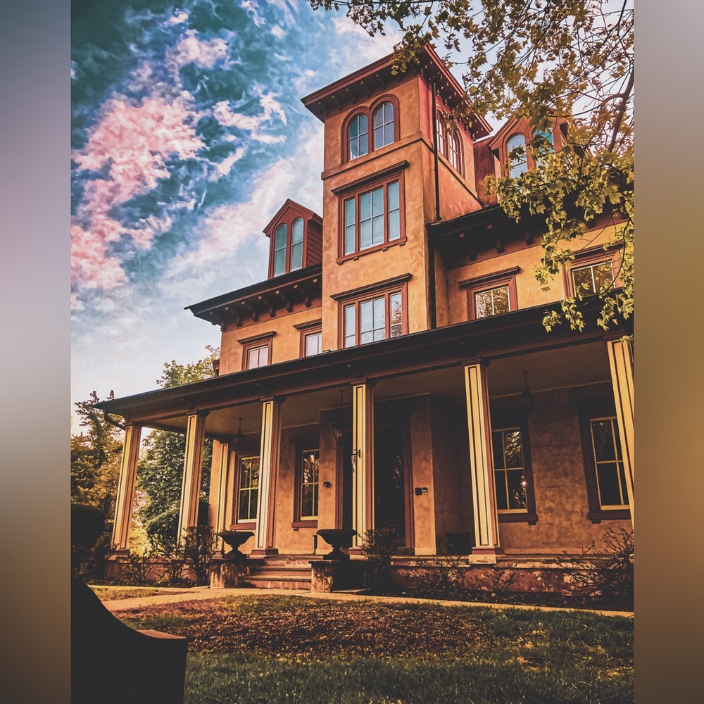 Samuel Reeves Mansion Print by Nicci Lynn